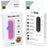 Online Mini-Vibrationskugel - Flieder