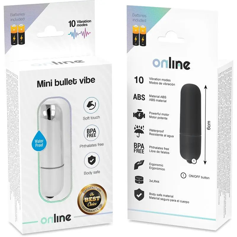 Online Mini-Vibrationskugel - Silber
