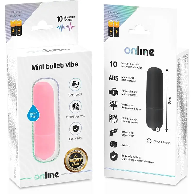 Online Mini-Vibrationskugel - Rosa