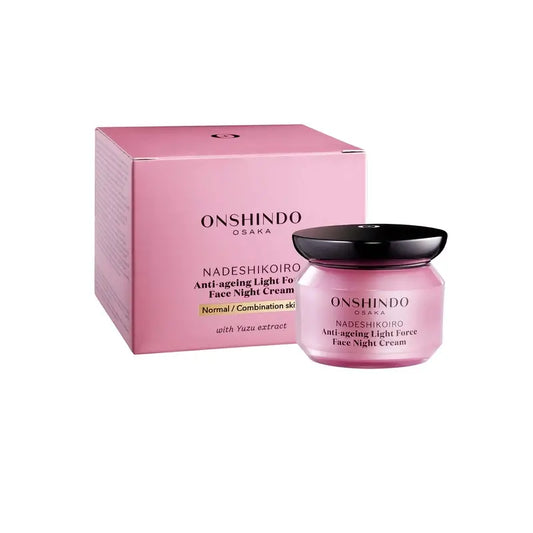 Onshindo Osaka Nadeshikoiro Anti-Aging Nachtcreme für normale und Mischhaut, 50 ml