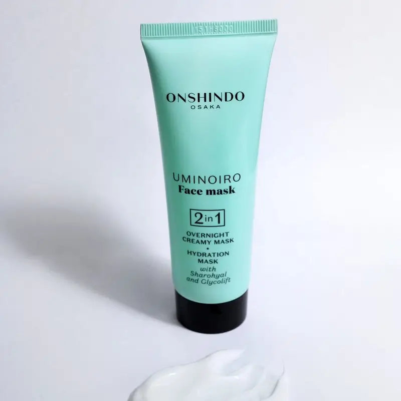 Onshindo Osaka Uminoiro Feuchtigkeitsspendende Gesichtsmaske, 75 ml