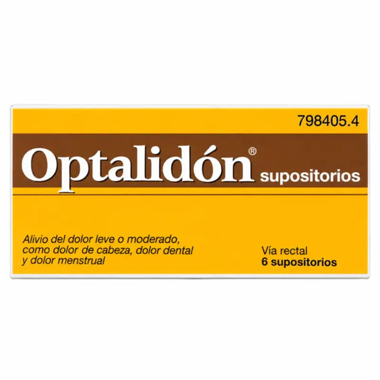 Optalidon Zäpfchen, 6 Einheiten