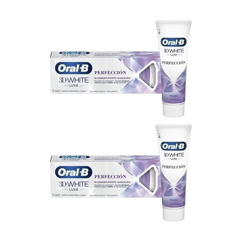 Oral-B 3Dwhite Luxe Perfektion Whitening Zahnpasta 2X75 Ml
