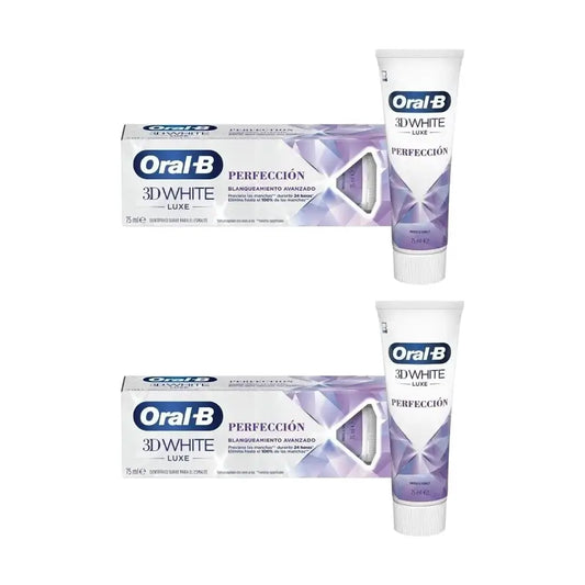 Oral-B 3Dwhite Luxe Perfektion Whitening Zahnpasta 2X75 Ml