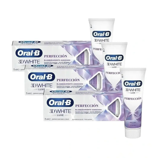 Oral-B 3Dwhite Luxe Perfektion Whitening Zahnpasta 3X75 Ml