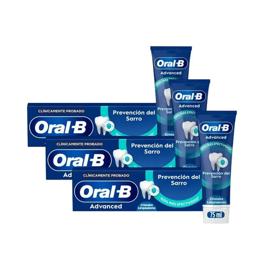 Oral-B Erweiterte Zahnstein Prävention, 3X75Ml