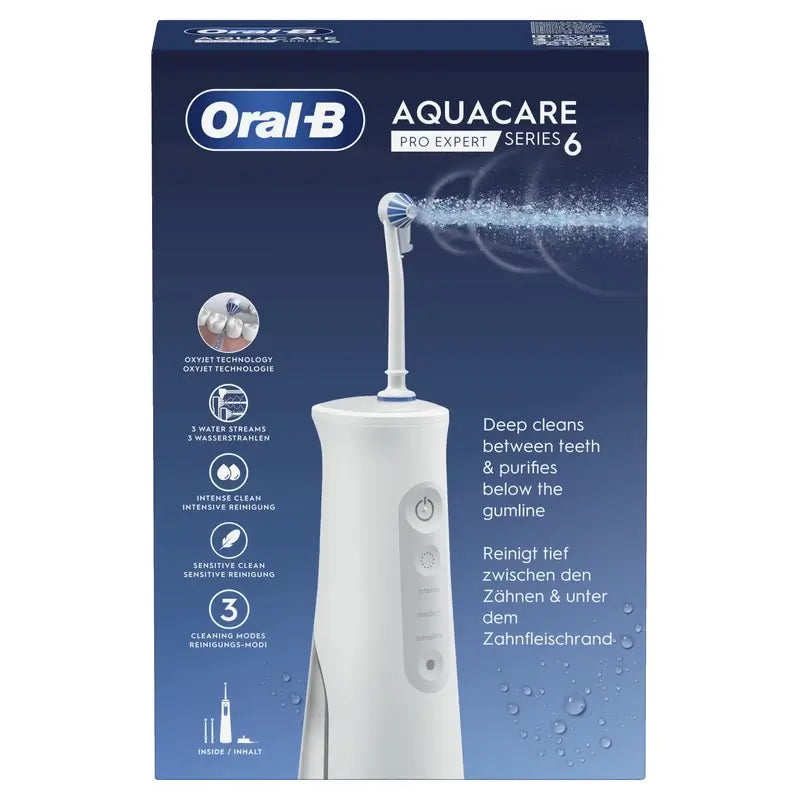 Oral-B Braun Aquacare 6 Wasserspülung mit Oxyjet-Technologie