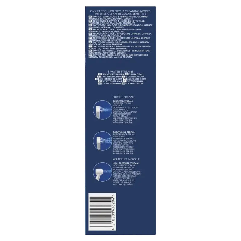 Oral-B Braun Aquacare 6 Wasserspülung mit Oxyjet-Technologie
