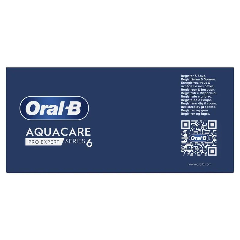 Oral-B Braun Aquacare 6 Wasserspülung mit Oxyjet-Technologie