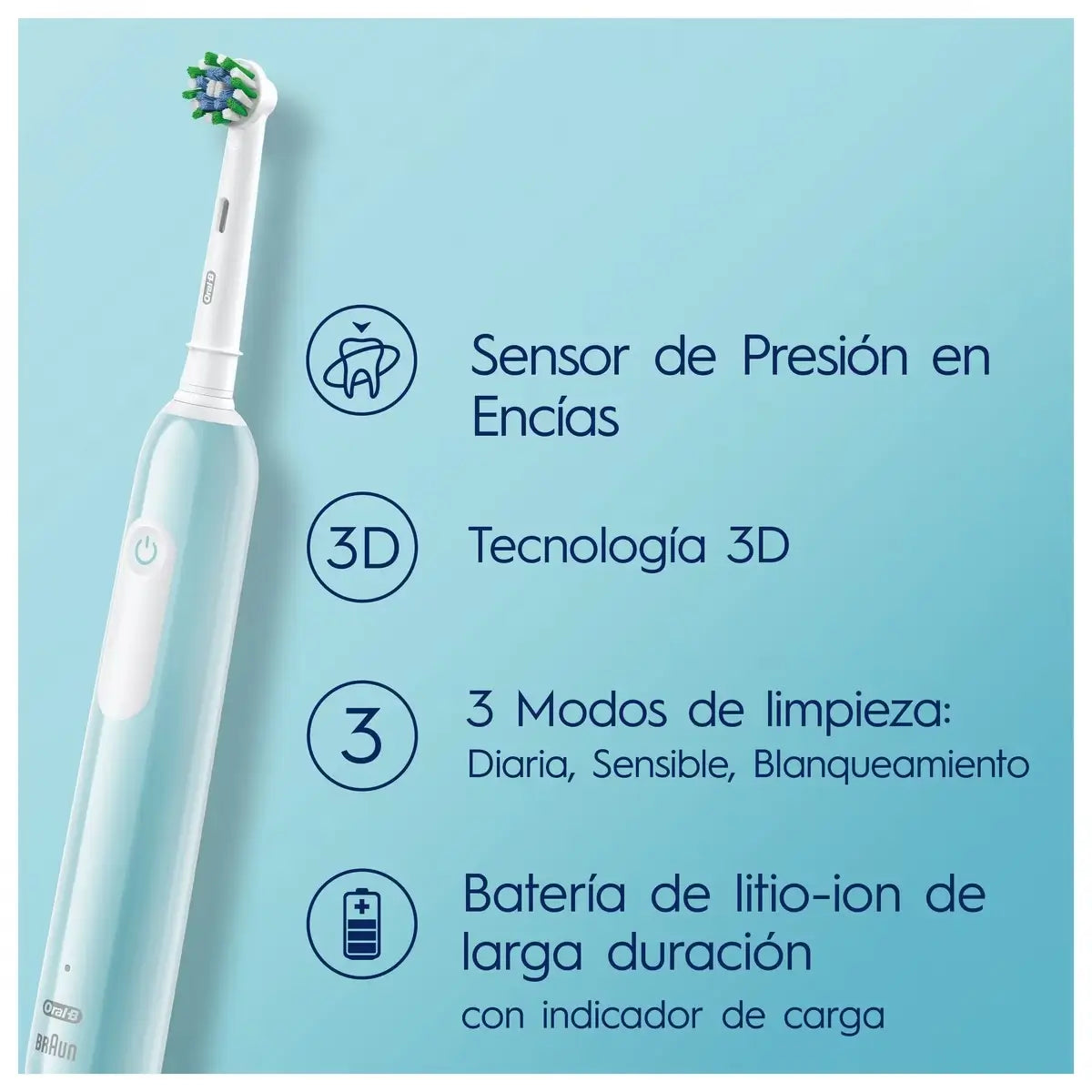 Oral-B Braun Elektrische Zahnbürste Pro 1 Blau
