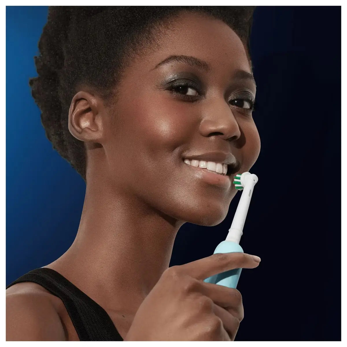 Oral-B Braun Pro 1 Elektrische Zahnbürste, blau