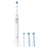 Oral B Braun Elektrische Zahnbürste Io2 Weiß, 2 Bürstenköpfe, 1 Packung
