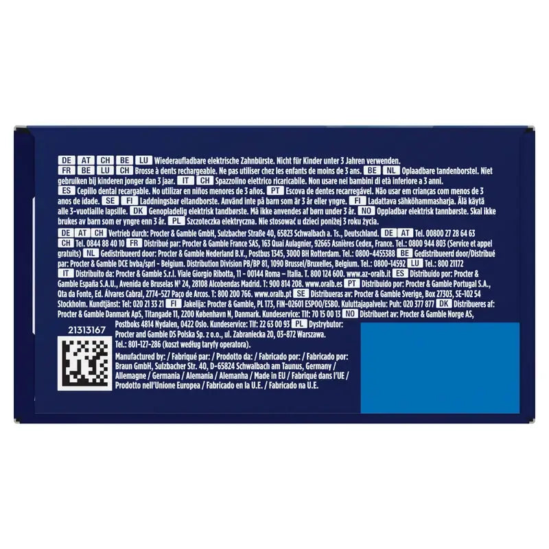 Oral B Braun iO2 Kinderzahnbürste Stitch