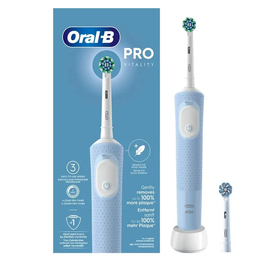 Oral-B Braun Braun Vitality Pro Wiederaufladbare Zahnbürste Blau