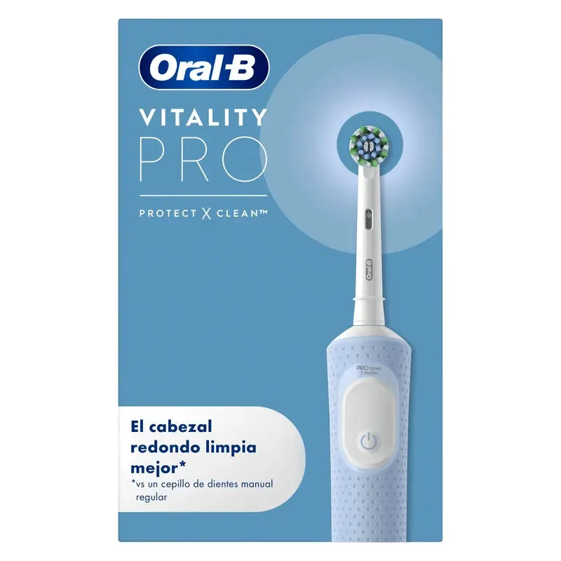 Oral-B Braun Braun Vitality Pro Wiederaufladbare Zahnbürste Blau