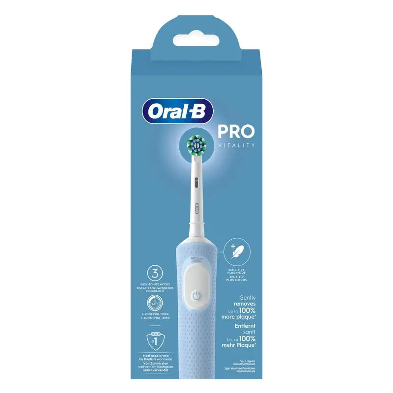 Oral-B Braun Vitality Pro Elektrische Zahnbürste, blau