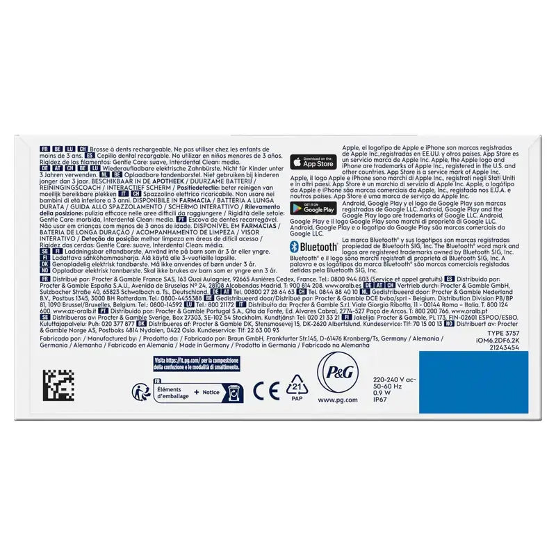 Oral-B Braun iO6 Elektrische Zahnbürste, schwarz