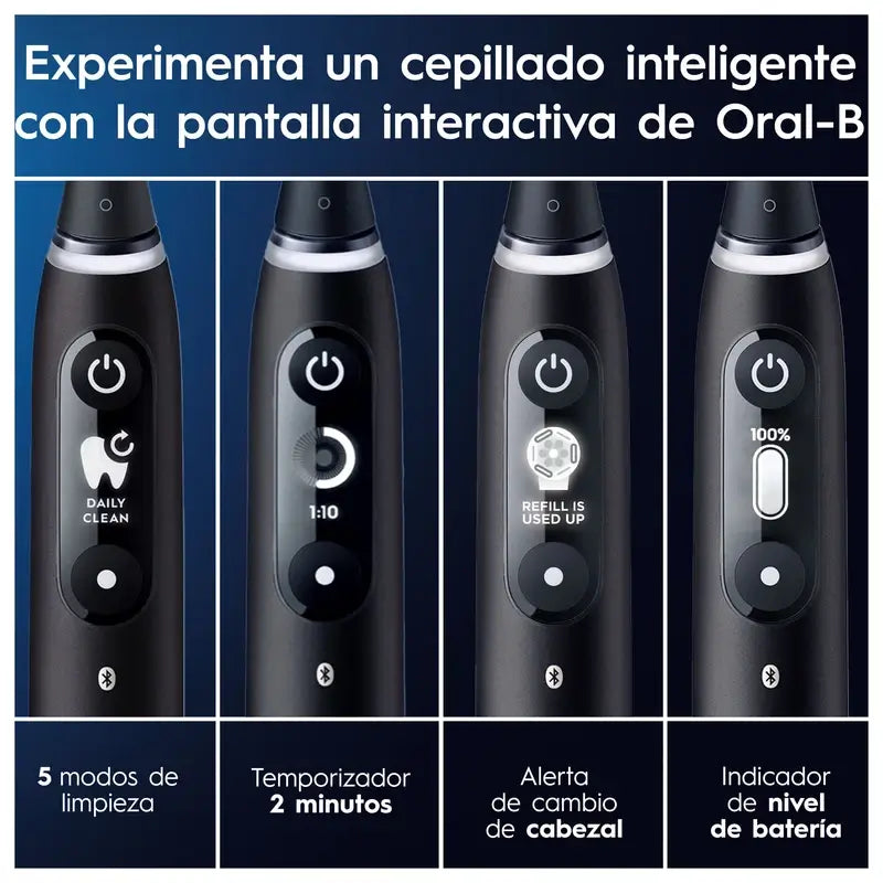 Oral-B Braun iO6 Elektrische Zahnbürste, schwarz