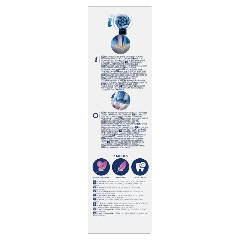 Oral-B Braun iO2 Elektrische Zahnbürste, blau