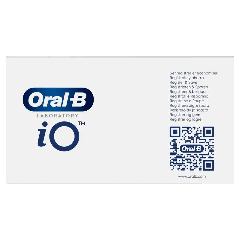 Oral-B Braun iO2 Elektrische Zahnbürste, blau
