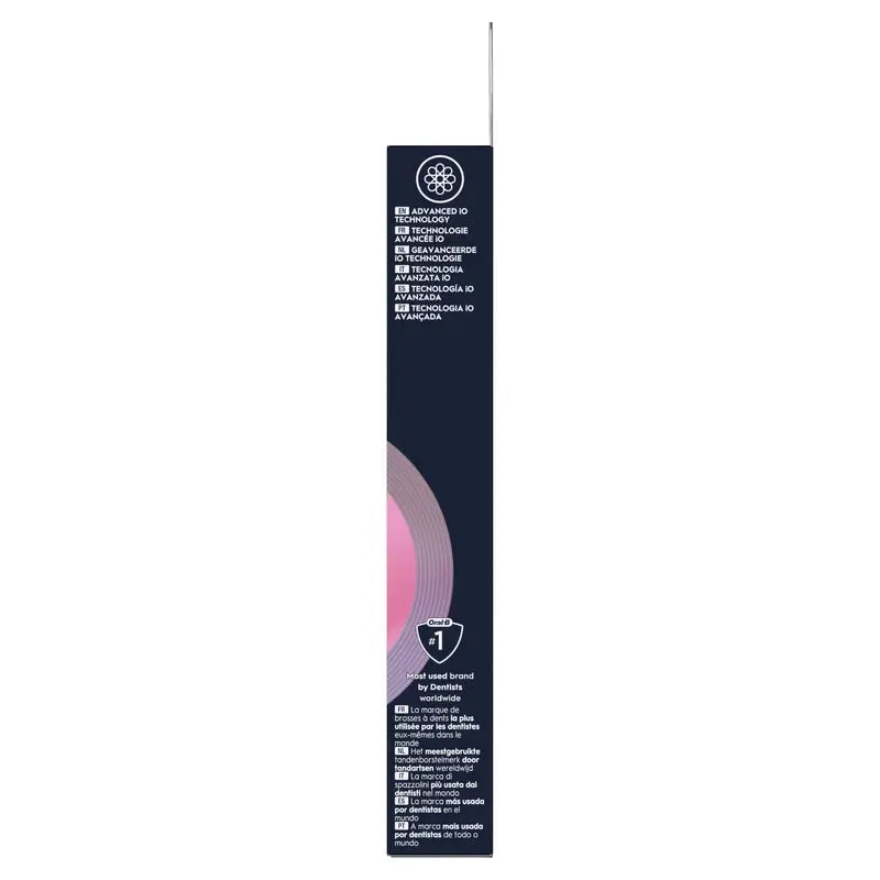 Oral-B Braun iO Gentle Care Nachfüllpackung Schwarz, 2 Stück.