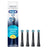 Oral B iO Ultimate Clean Schwarz Ersatzbürstenköpfe, 4er-Pack