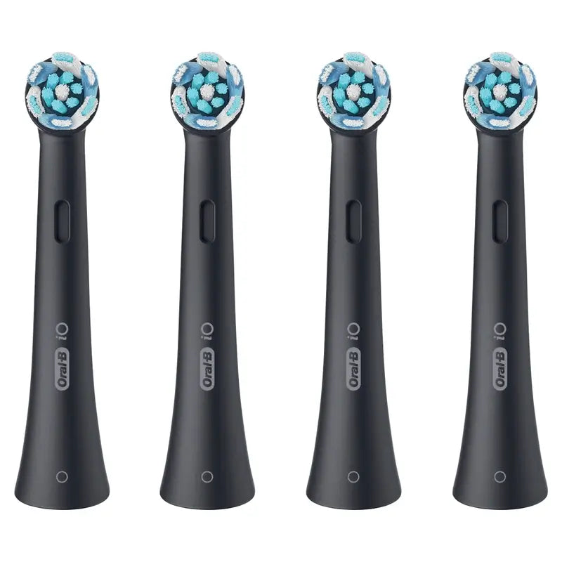 Oral B iO Ultimate Clean Schwarz Ersatzbürstenköpfe, 4er-Pack