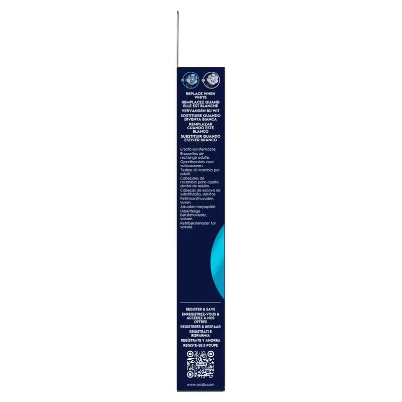 Oral B iO Ultimate Clean Schwarz Ersatzbürstenköpfe, 4er-Pack