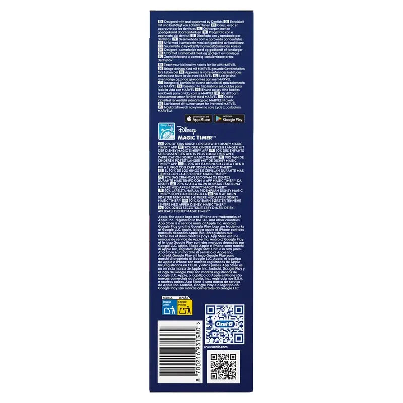 Oral-B Braun IO2 Jr Spiderman