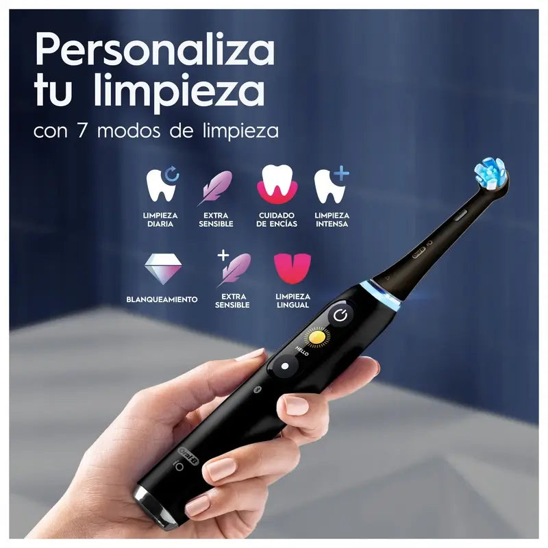 Oral-B Braun iO9s Elektrische Zahnbürste, schwarz