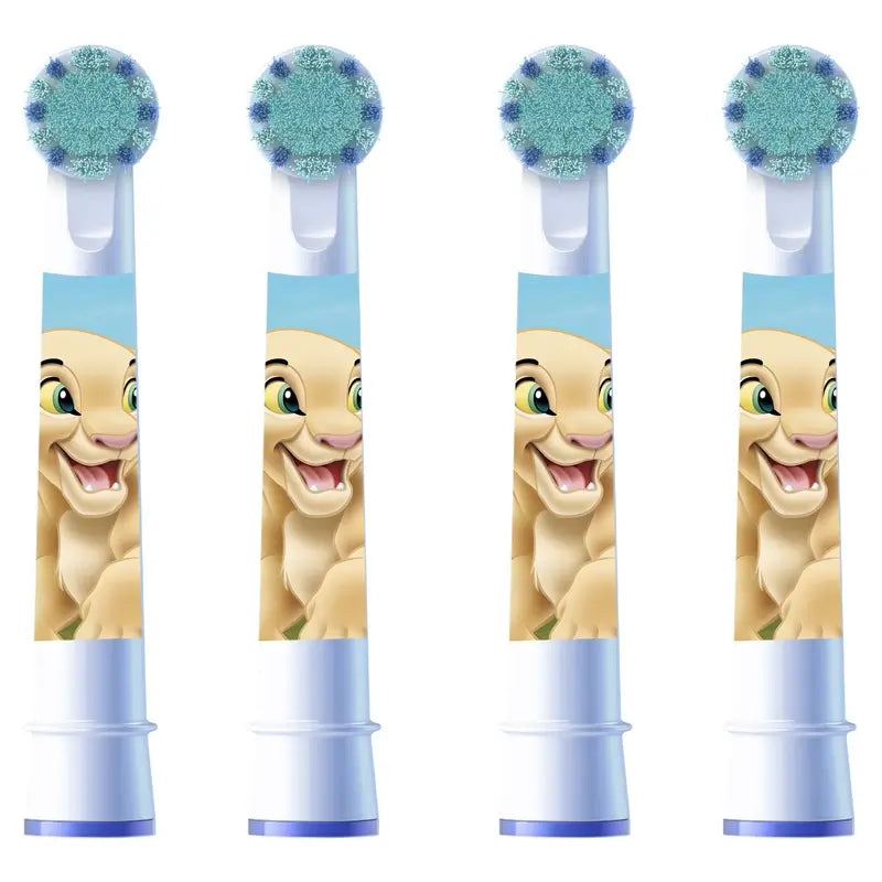 Oral-B Braun Kids Disney Der König der Löwen Charakter Ersatzbürsten, 4 Stk.