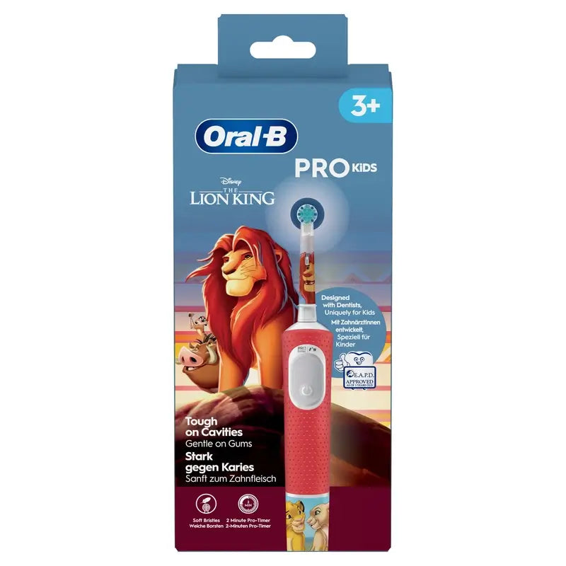 Oral-B Braun Pro Kids Der König der Löwen Elektrische Zahnbürste Designed by Braun