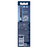 Oral-B Braun Braun Cross Action Wiederaufladbare Zahnbürste Refill Schwarz 6 Stk.