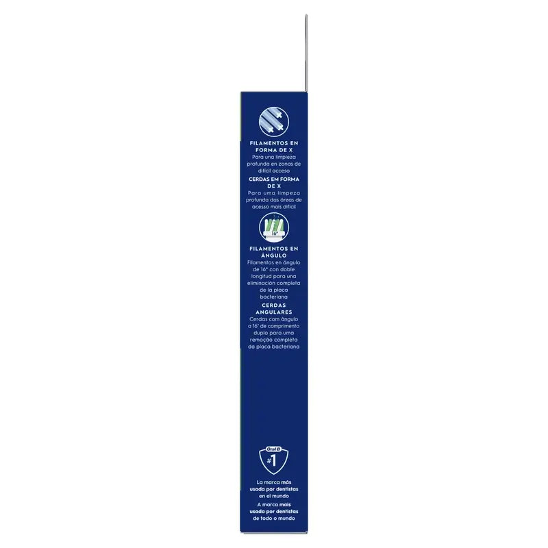 Oral-B Braun Cross Action Nachfüllpackung, 4 Stück.