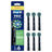 Oral-B Braun Cross Action Refill Black, 4 pcs.