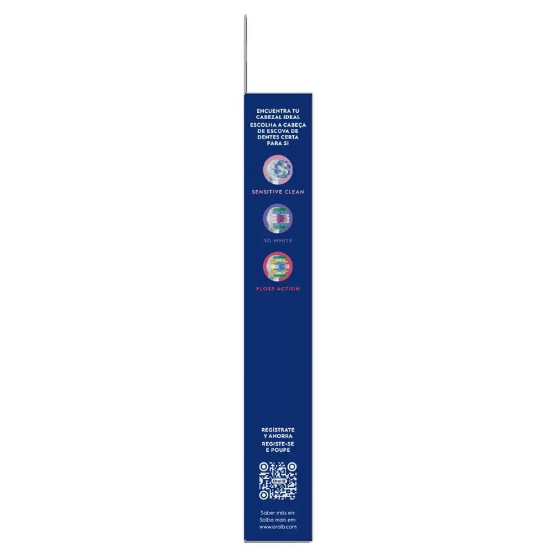 Oral-B Braun Cross Action Nachfüllpackung Schwarz, 4 Stück.