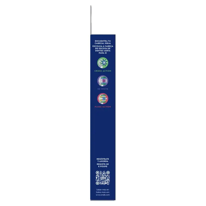 Oral-B Braun Sensitive Clean Nachfüllpackung, 4 Stück.