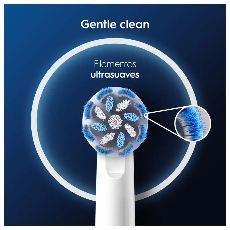 Oral-B Braun Sensitive Clean Nachfüllpackung, 6+2 Stück.