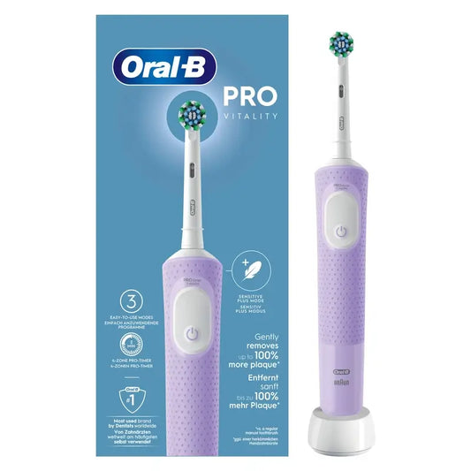Oral-B Braun Vitality Pro Elektrische Zahnbürste Lila, 1 Stück