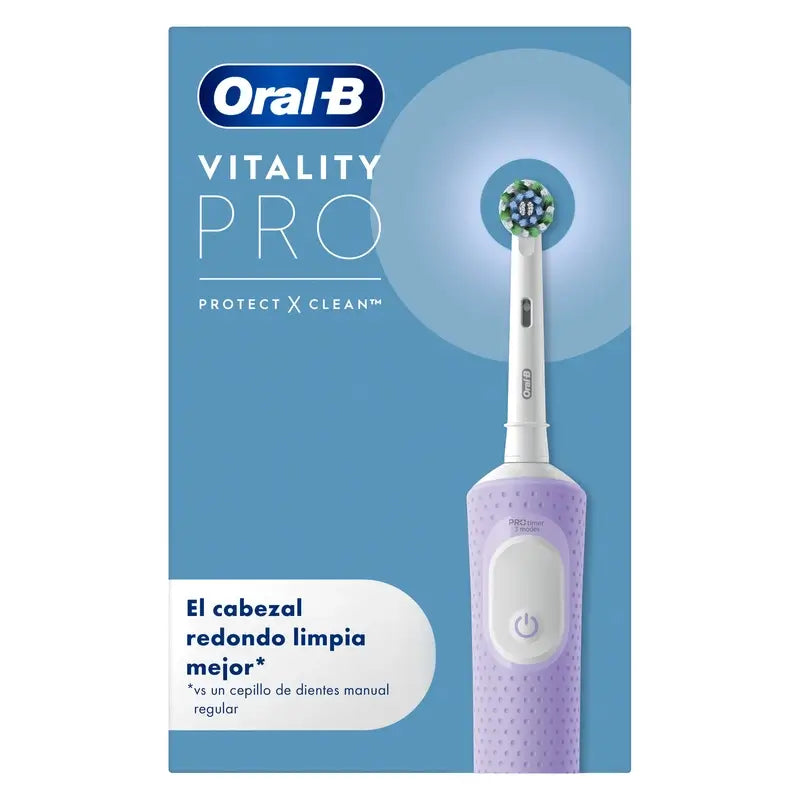 Oral-B Braun Vitality Pro Elektrische Zahnbürste Lila, 1 Stück