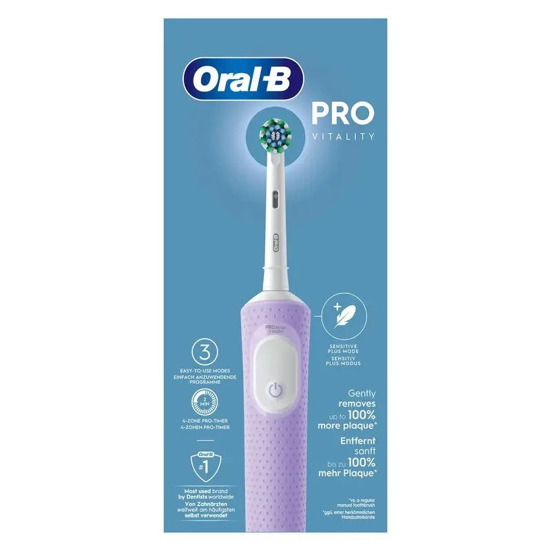 Oral-B Braun Vitality Pro Elektrische Zahnbürste Lila, 1 Stück