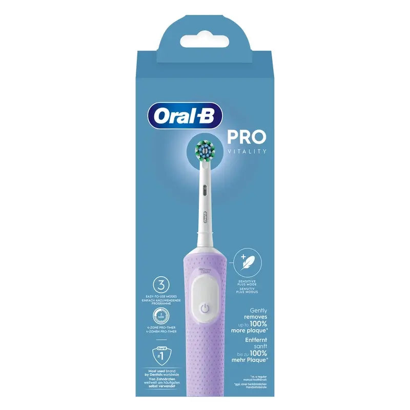 Oral-B Braun Vitality Pro Elektrische Zahnbürste Lila, 1 Stück