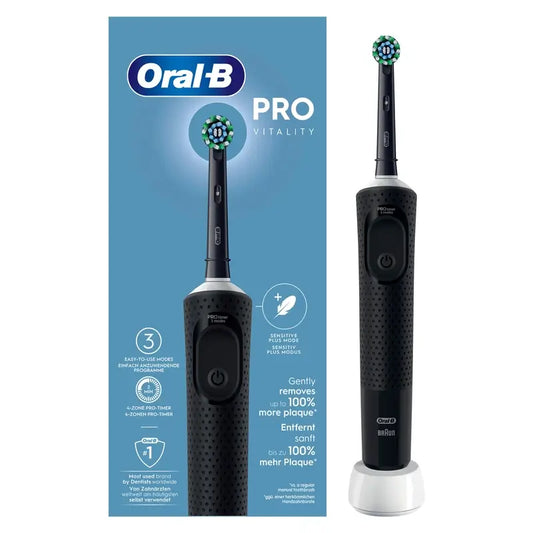 Oral-B Braun Vitality Pro Elektrische Zahnbürste Schwarz, 1 Stück