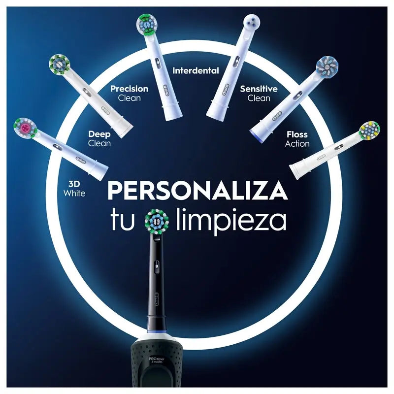 Oral-B Braun Vitality Pro Elektrische Zahnbürste Schwarz, 1 Stück
