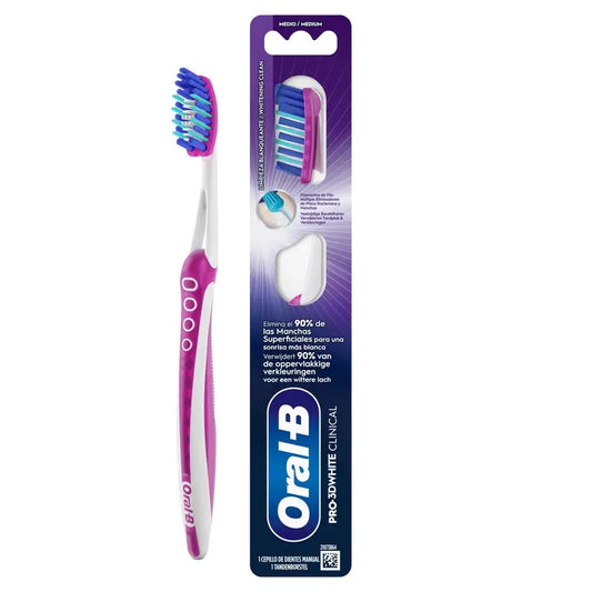Oral-B Pro-3Dwhite Clinical 38 Medium, 1 Stück