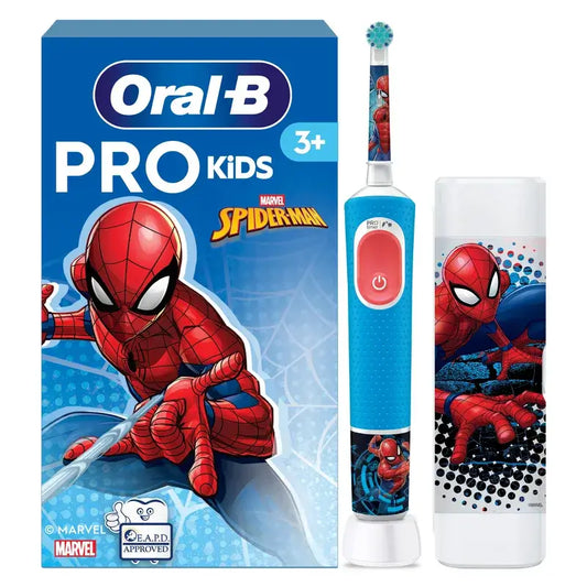 Oral-B Vitality Kids Box Wiederaufladbare Zahnbürste Spiderman