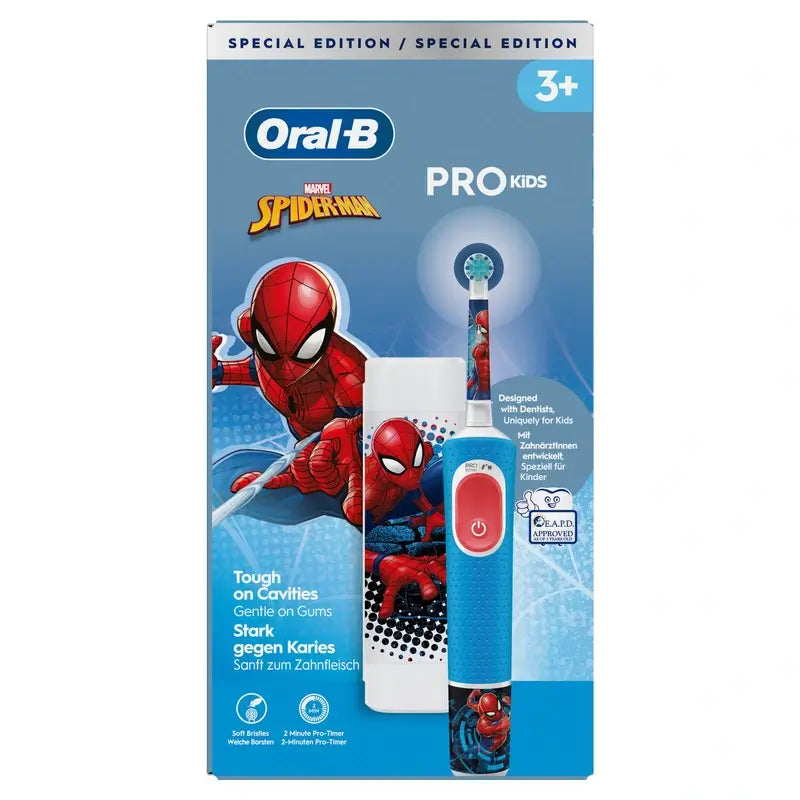 Oral-B Vitality Kids Box Wiederaufladbare Zahnbürste Spiderman