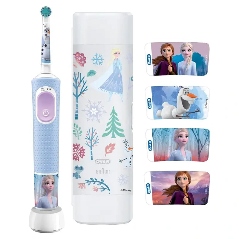 Oral-B Gefrorene Elektrische Zahnbürste + Etui