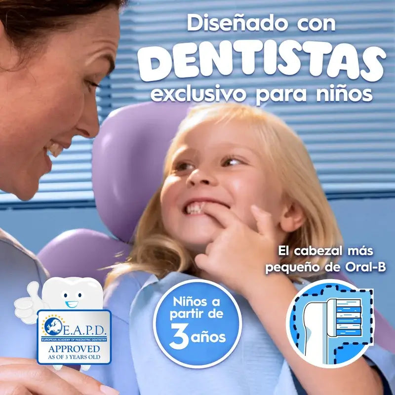 Oral-B Gefrorene Elektrische Zahnbürste + Etui