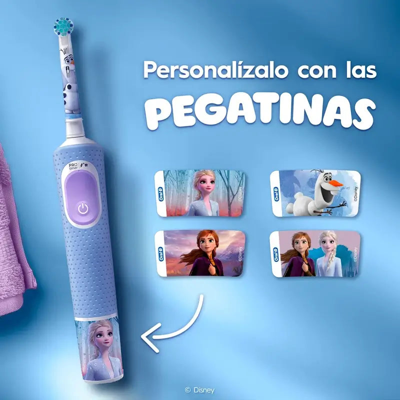 Oral-B Gefrorene Elektrische Zahnbürste + Etui